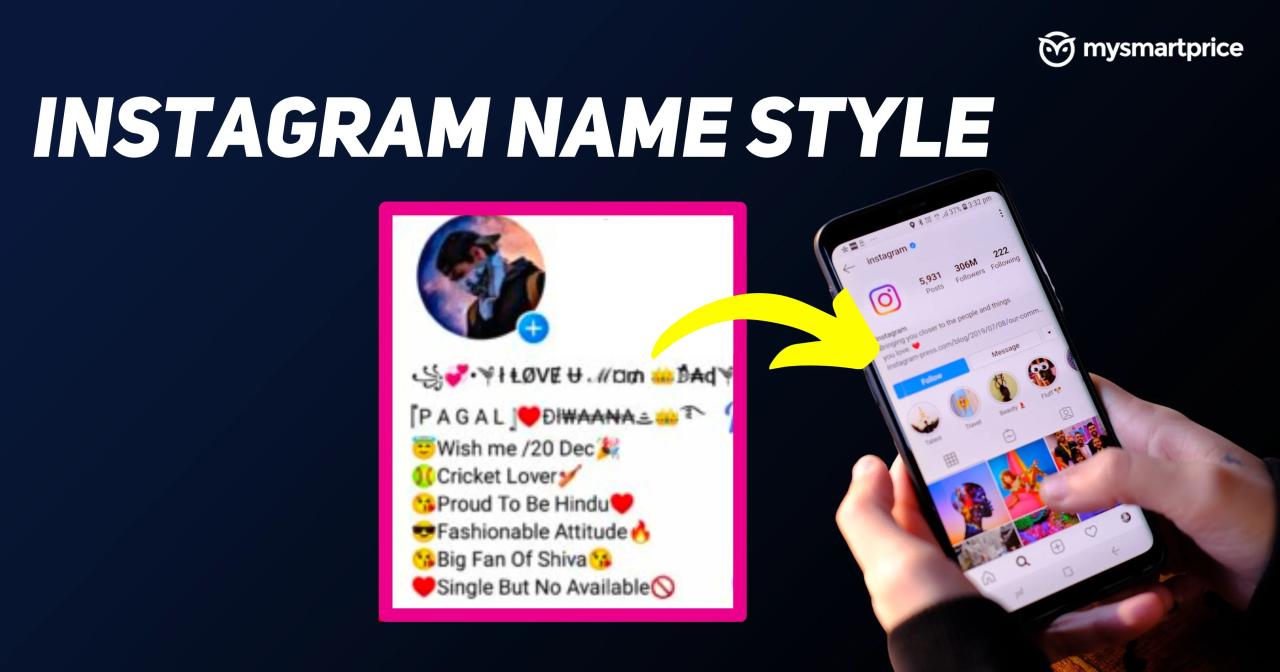 Nama Yang Bagus Buat Instagram