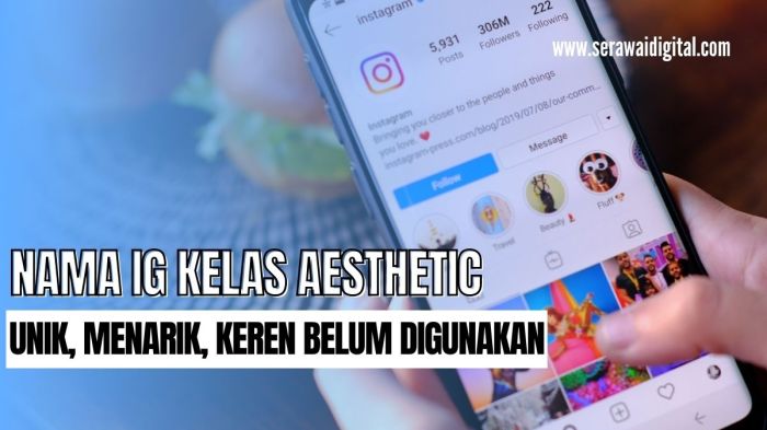 Nama Ig Kelas Ips Aesthetic