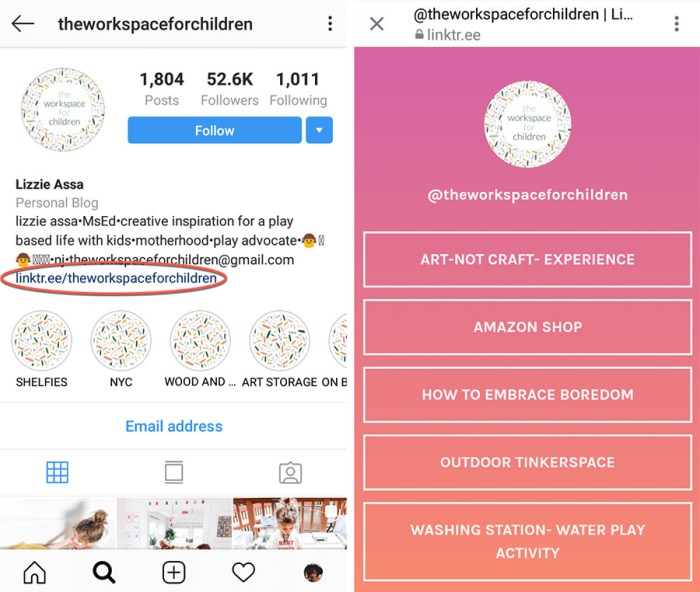 Cara Membagikan Link Akun Instagram