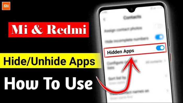 Cara Menyembunyikan Aplikasi Di Redmi