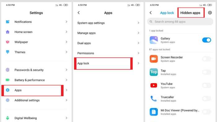 Cara Sembunyikan Apk Di Xiaomi